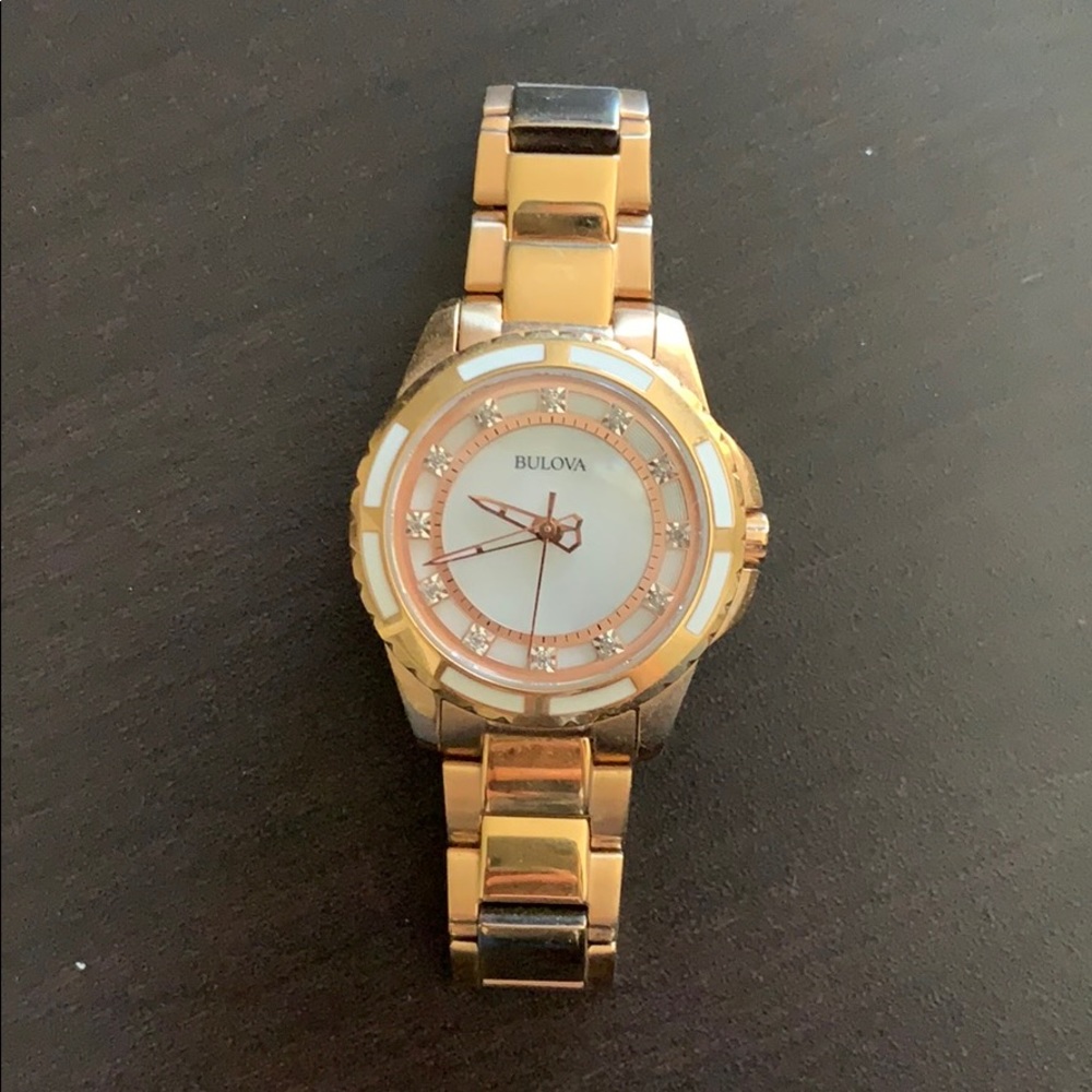 Bulova Rose Gold Watch - Women’s